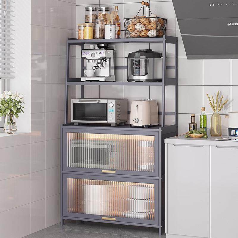 微波炉烤箱置物架厨房落地收纳支架多层家用多功能储物货架橱柜子,厨房/烹饪用具,微波炉置物架,淘宝优惠券,粉丝福利购,淘宝优惠卷