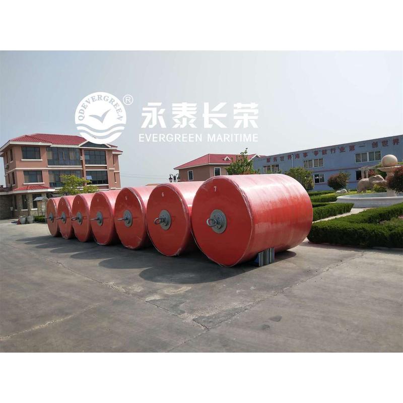 海洋航道锚浮标 航标器材 钢制浮筒 系船浮标 水上施工用浮动平台