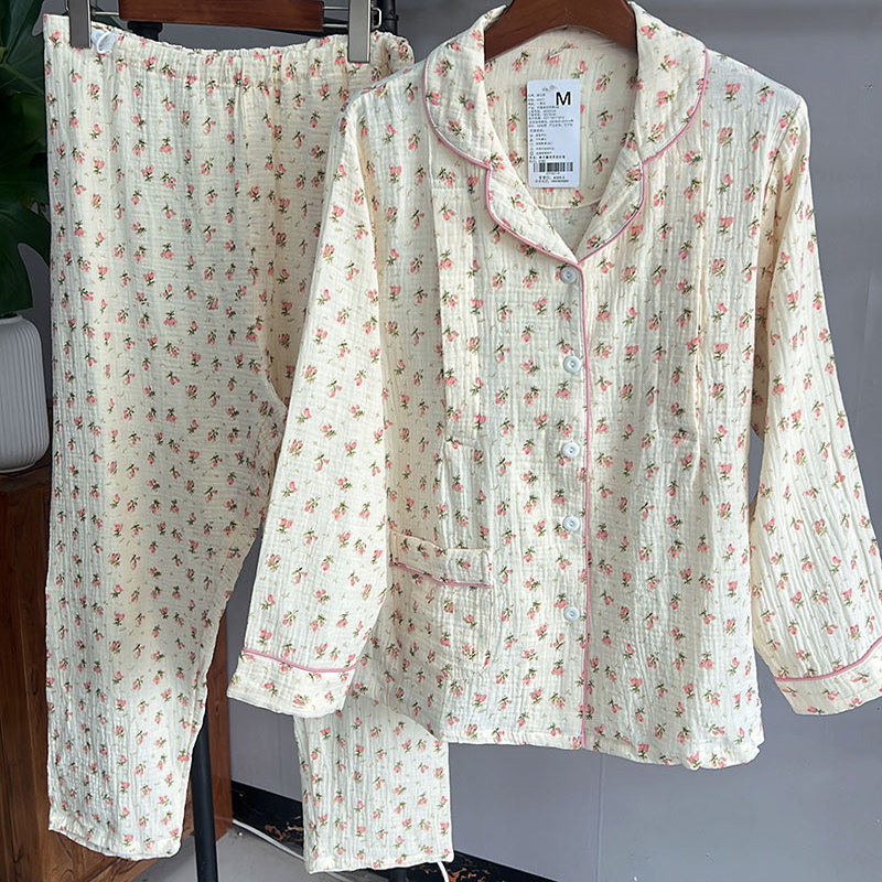 春夏纱布月子服双层绉纱产后纯棉春秋产妇哺乳衣孕妇待产睡衣套装,孕妇装/孕产妇用品/营养,哺乳衣/月子服,淘宝优惠券,粉丝福利购,淘宝优惠卷