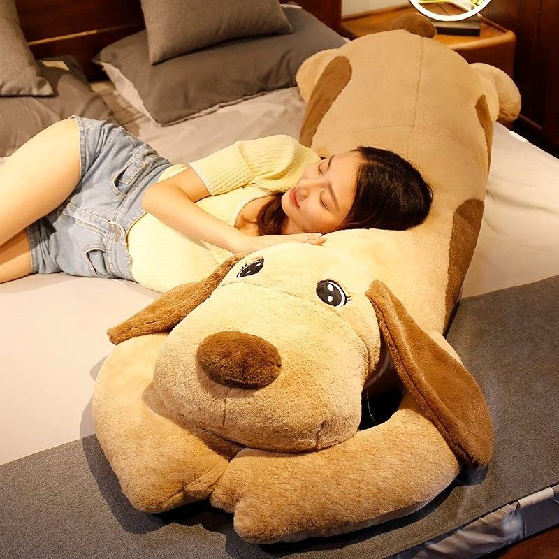 狗狗公仔毛绒玩具趴趴狗玩偶睡觉抱枕女生床上玩偶睡觉夹腿布娃娃,玩具/童车/益智/积木/模型,毛绒/玩偶/公仔/布艺类玩具,淘宝优惠券,粉丝福利购,淘宝优惠卷