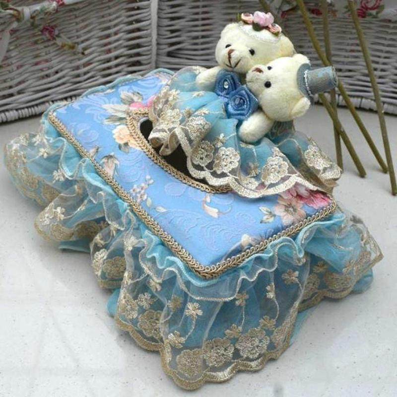 蕾丝纸巾盒  纸抽盒 桌面收纳盒 汽车用的纸巾盒 家庭收纳用具,收纳整理,纸巾盒,淘宝优惠券,粉丝福利购,淘宝优惠卷