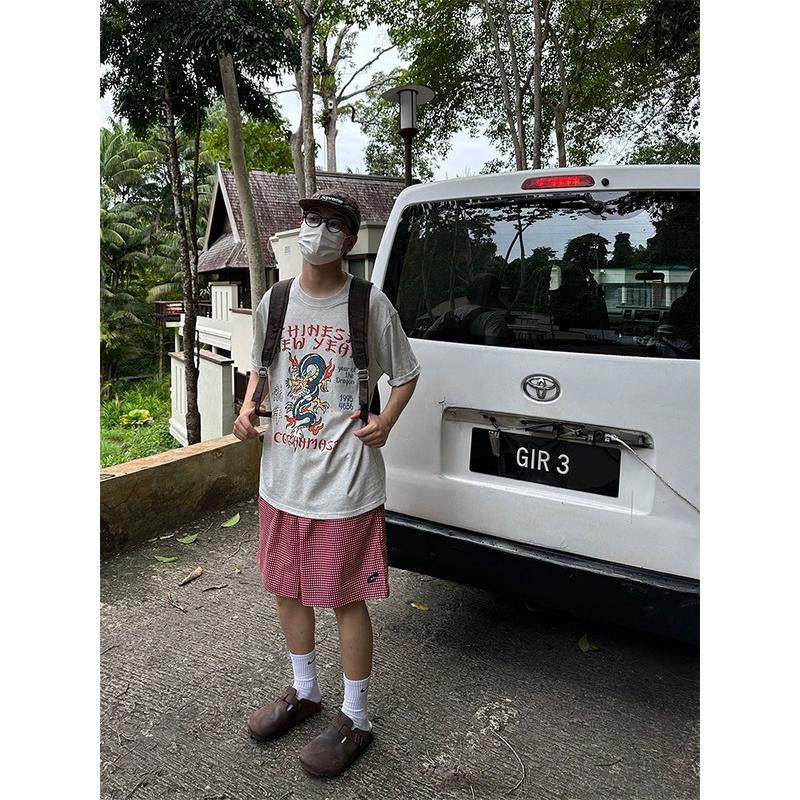 美式薄款抽绳沙滩裤男女夏季宽松透气百搭速干五分小鸡裤,男装,短裤,淘宝优惠券,粉丝福利购,淘宝优惠卷