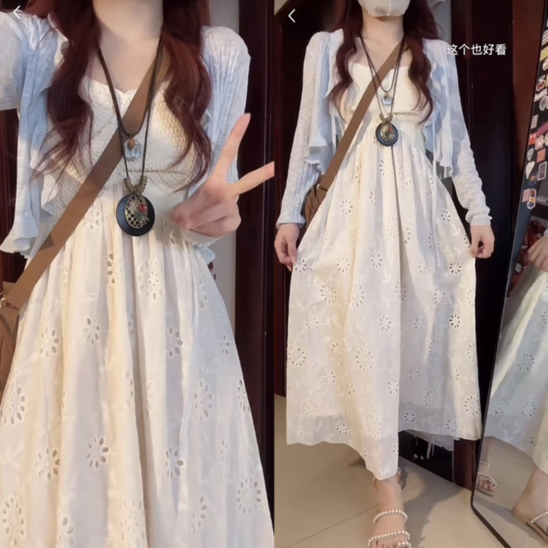 孕妇夏季套装外出时尚温柔风气质高级感夏天两件套