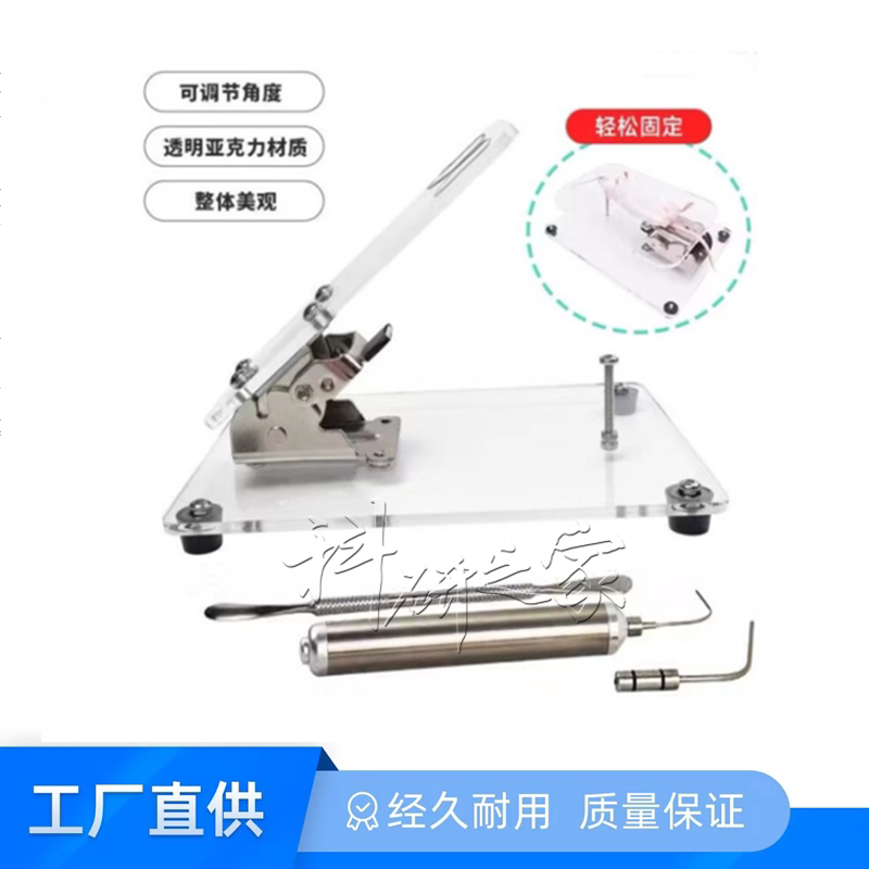 大小鼠喉镜小动物麻醉咽喉镜给药操作大小鼠用气管插管光纤管喉镜