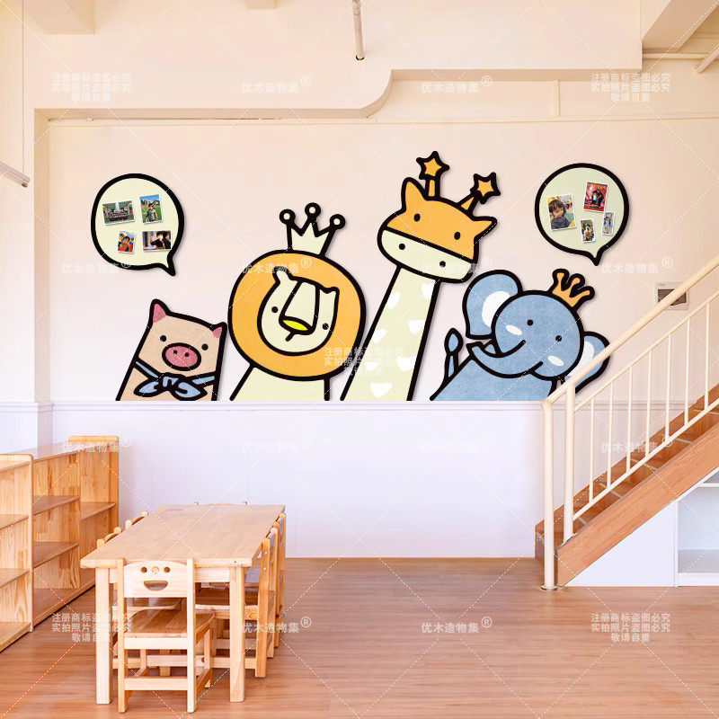 超大卡通毛毡墙贴墙围装饰环保易安装床头客厅儿童房幼儿园育婴室,文具电教/文化用品/商务用品,软木板/照片板/毛毡板,淘宝优惠券,粉丝福利购,淘宝优惠卷