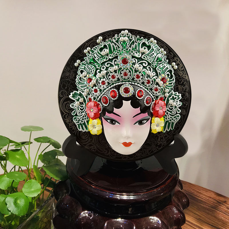 中国风京剧脸谱摆件特色旅游商品送老外礼物工艺品小礼物出国礼品,特色手工艺,脸谱,淘宝优惠券,粉丝福利购,淘宝优惠卷