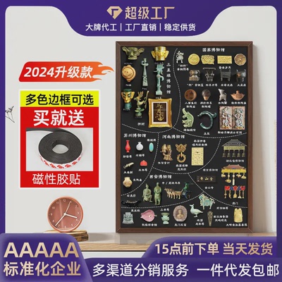 冰箱贴展示板可磁吸黑板化妆品收纳板摆摊用店铺广告板菜单书写板
