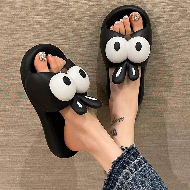 可爱浴室女夏季厚底一字拖室内兔耳朵防滑凉拖鞋外穿时尚洗澡居,女鞋,一字拖,淘宝优惠券,粉丝福利购,淘宝优惠卷