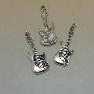 A4745吉他1000克/357个/包 2.8克 36x14mm手链项链音乐乐器琵琶