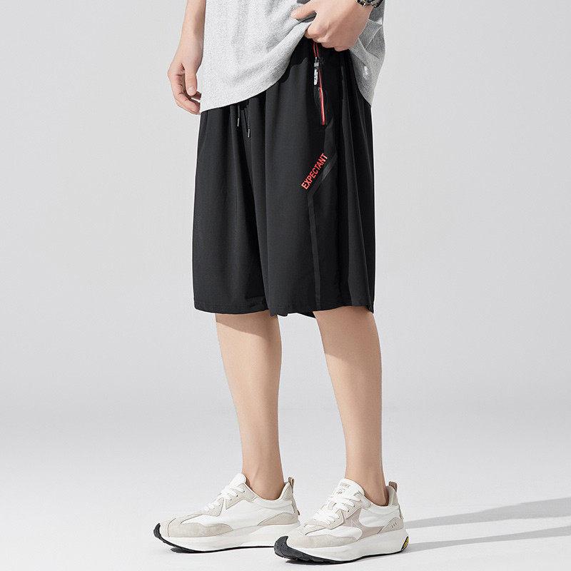 男冰丝大码宽松男裤加肥加大胖子男款夏季跑步运动裤,男装,短裤,淘宝优惠券,粉丝福利购,淘宝优惠卷