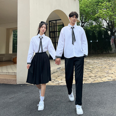 初高中小学生红歌大合唱团演出运动会班服毕业照诗歌朗诵比赛服装