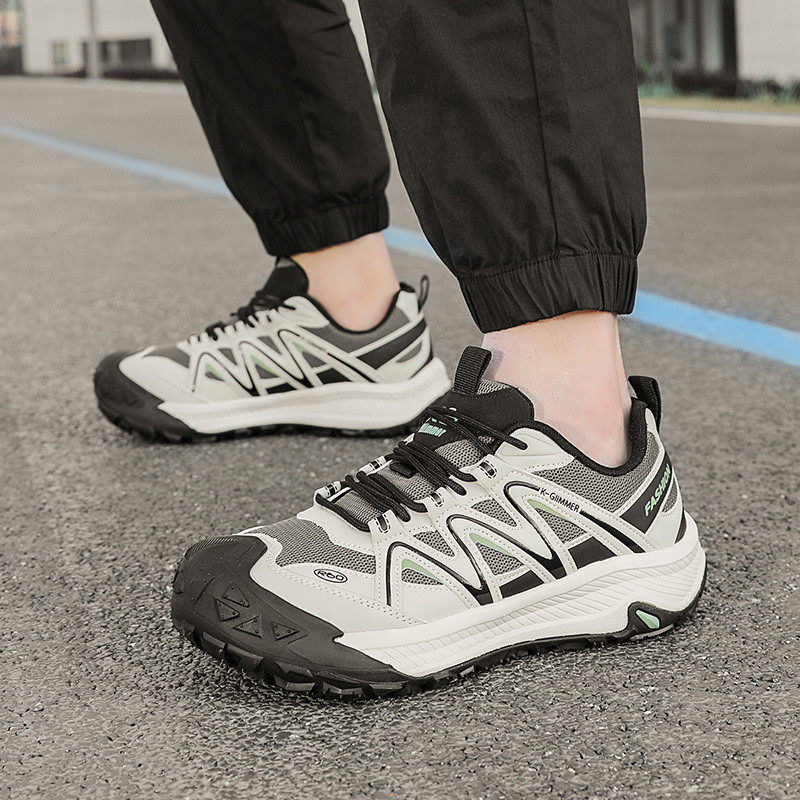 2025新款户外男鞋减震网面旅游徒步登山鞋轻便透气防滑爬山鞋,流行男鞋,时尚休闲鞋,淘宝优惠券,粉丝福利购,淘宝优惠卷