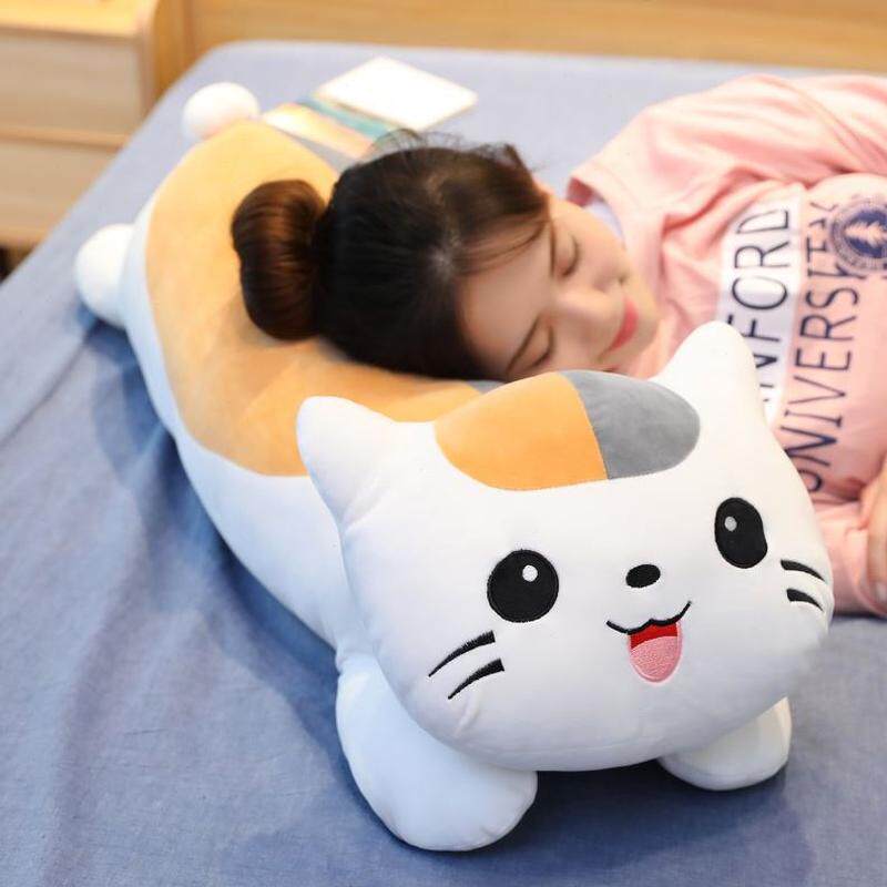 老师猫咪公仔玩偶床上可爱布偶娃娃猫睡觉抱枕夏目友人帐毛绒玩具