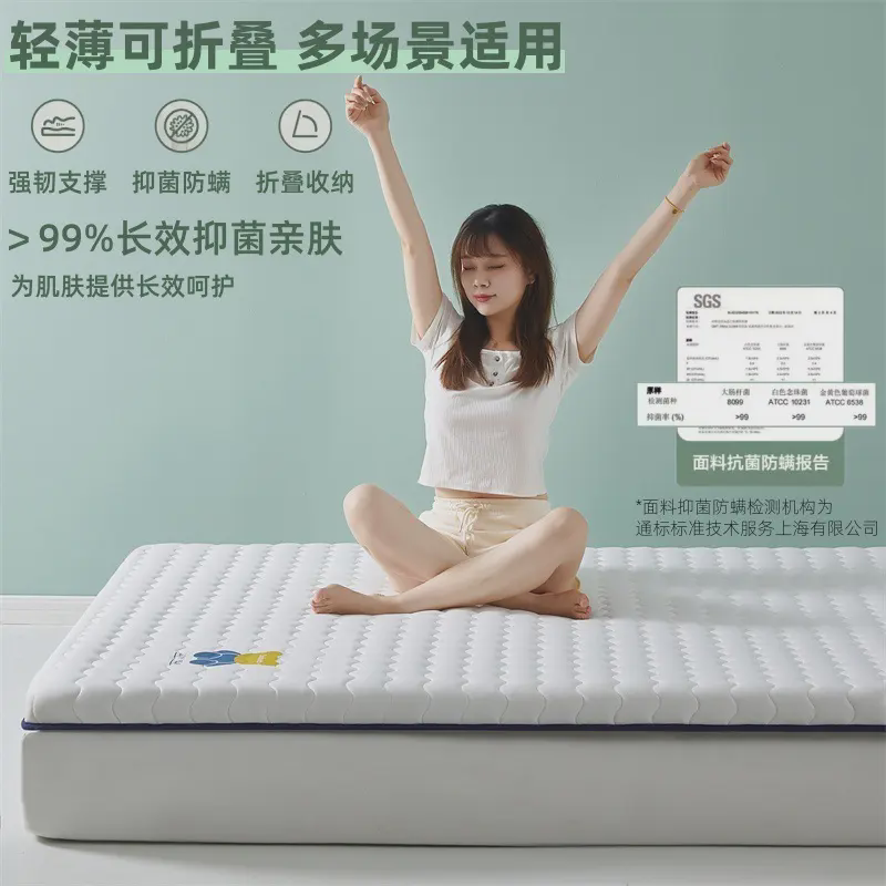 类床垫1米5×2床垫子1米8×2米学生宿舍90×2米90190被褥子铺底