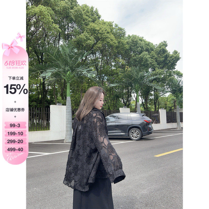 款胖mm大码衬衫200斤毛感雪纺衬衣宽松休闲长袖空调衫仙,女装/女士精品,常规大码外套,淘宝优惠券,粉丝福利购,淘宝优惠卷