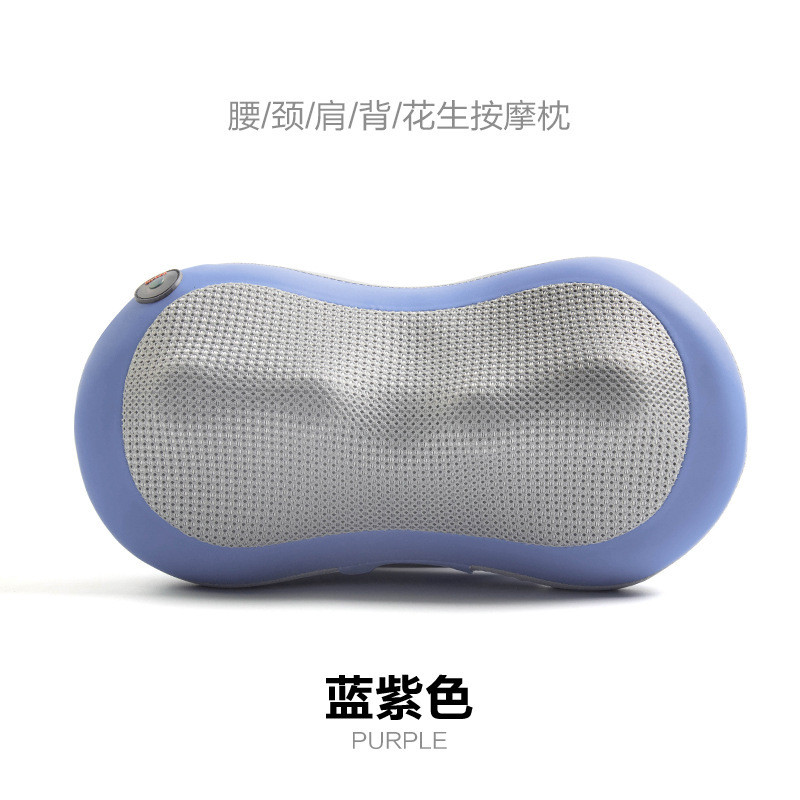 颈椎按摩枕背部腰部按摩仪肩颈神器多功能靠垫按摩器揉捏充电批发