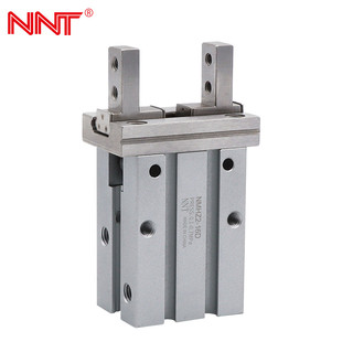 NNT直销机械手真空吸盘 单双作用气缸配件 平行气动夹爪MHZ2