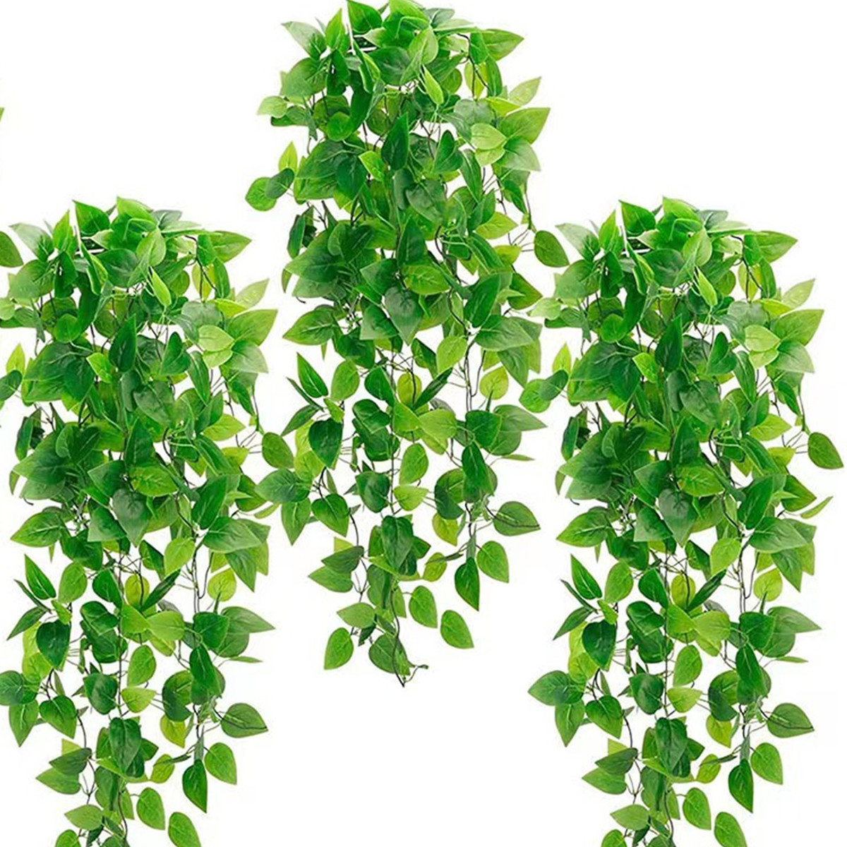 仿真绿萝假植物藤蔓装饰塑料假花藤条客厅室内墙面壁挂花吊篮树叶