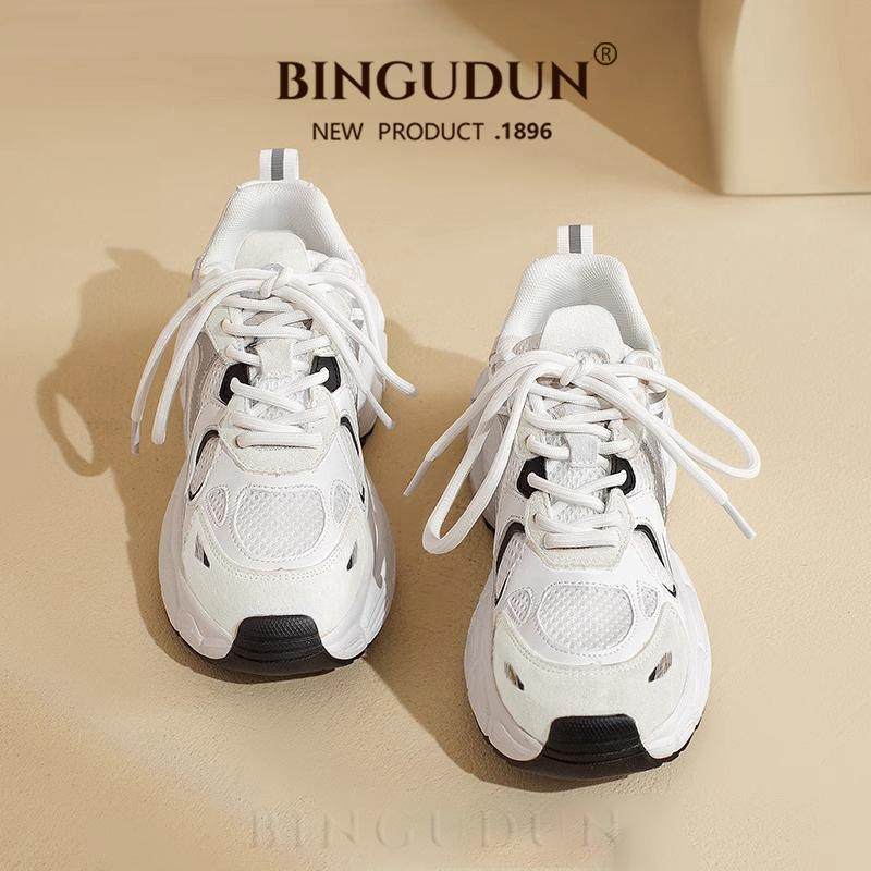 厚底老爹鞋女2025新款春季网面女鞋时尚百搭小白鞋爆款透气运动鞋,女鞋,老爹鞋,淘宝优惠券,粉丝福利购,淘宝优惠卷
