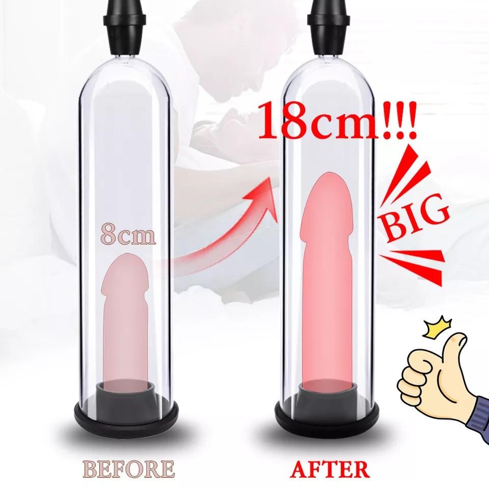 Penis Vacuum Pump Enlargement Dick Extender Men Increase Len