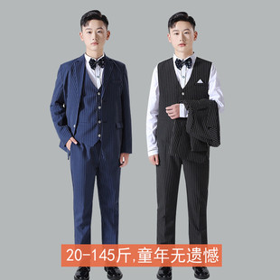 胖童马甲小男大童主持人儿童大码钢琴套装