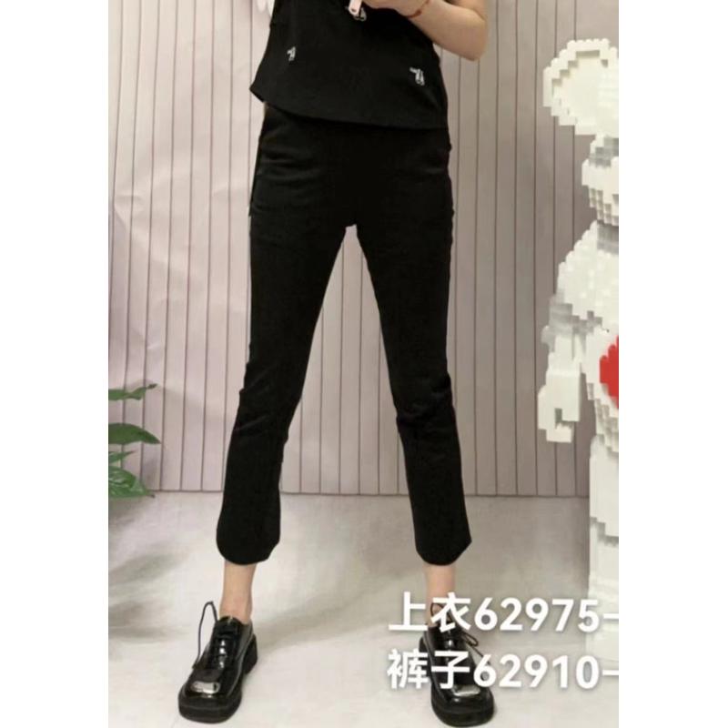 金影奇2024夏季新款九分裤女胖mm大码显瘦直筒