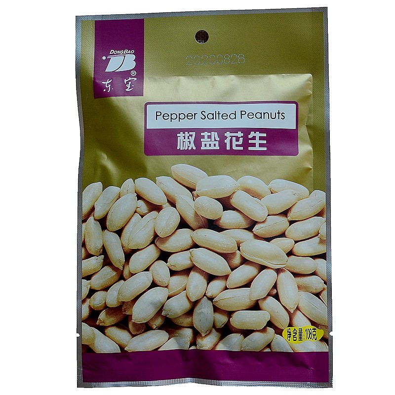东宝椒盐花生108g华隆食品淮盐麻辣紫菜奶油沃尔玛供应商满10包邮