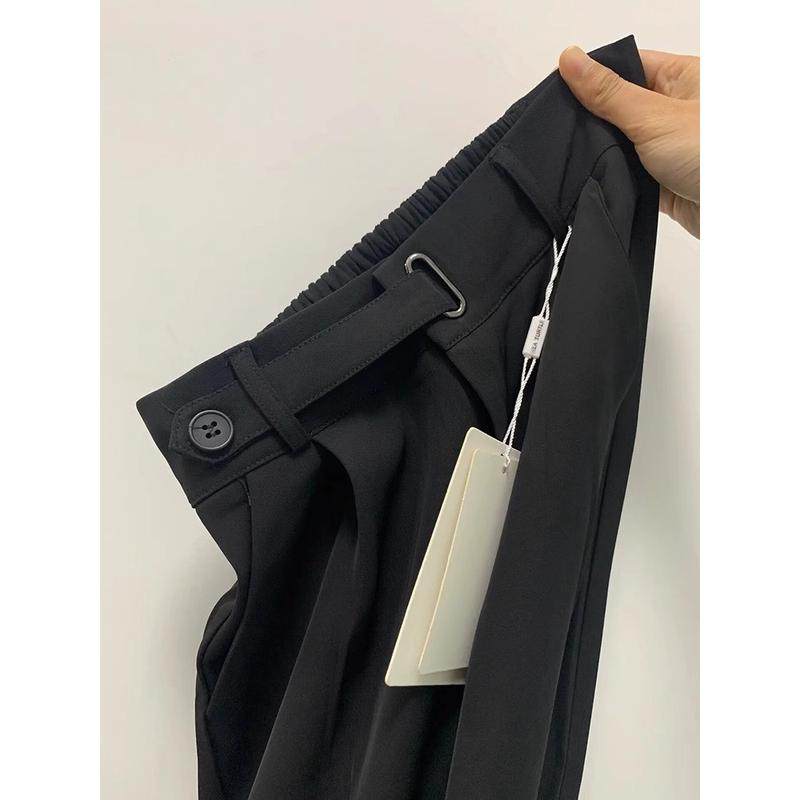 梨形身材通勤直筒裤女春季大码胖mm显瘦垂感阔腿裤,女装/女士精品,休闲裤,淘宝优惠券,粉丝福利购,淘宝优惠卷