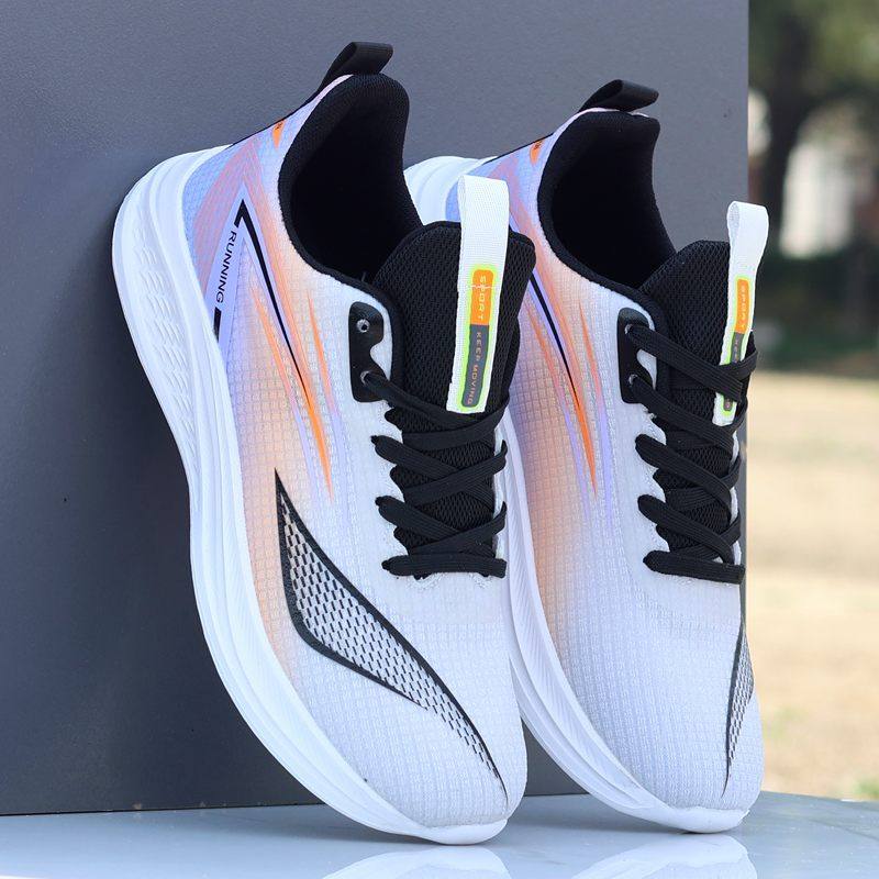 专业跑步鞋男款2024新款体育生超轻减震运动鞋青少年学生碳板跑鞋