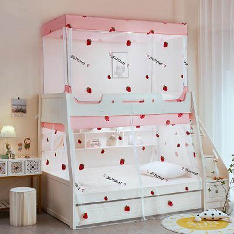 子母床蚊帐1.2上下铺梯形1.5高低床双层儿童床2021家用新款上下床,床上用品,蚊帐,淘宝优惠券,粉丝福利购,淘宝优惠卷