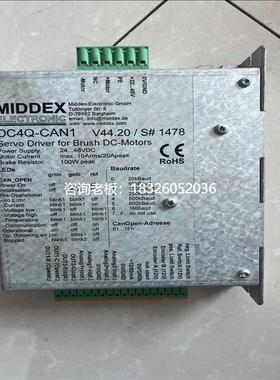 拍前询价询价~MIDDEX控制器，DC4Q-CAN1，没有外包装议价