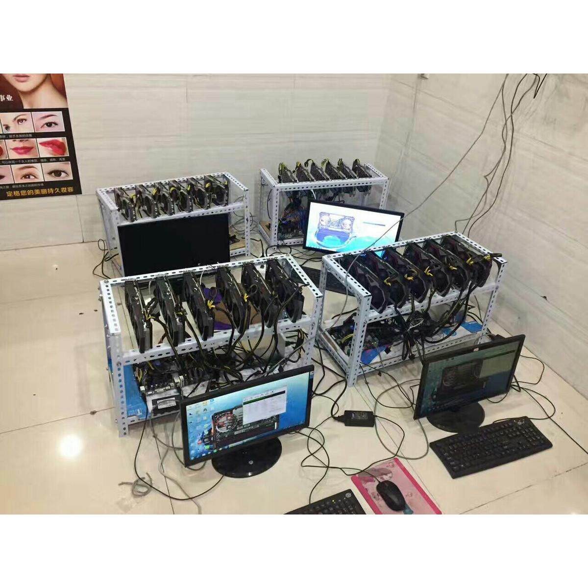 8显卡台式机矿架显卡机架显卡散热机架6卡12卡至48卡显卡架机架