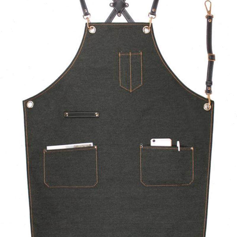 师作匠女师印logo高级手帆布人工咖啡服男酒围裙定制背带作牛仔调,家庭/个人清洁工具,围裙,淘宝优惠券,粉丝福利购,淘宝优惠卷