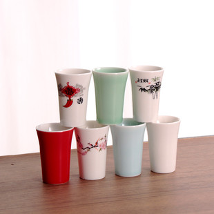 20ml陶瓷酒杯家用小酒杯一口酒杯白酒杯烈酒杯中式酒盏小酒盅单杯