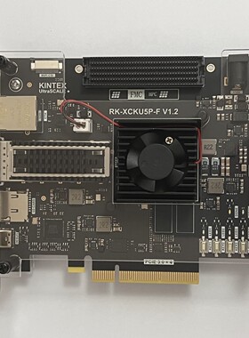 KU5P开发板 FPGA开发板 XCKU5P FMC HPC QSFP28 100G光口 PCIE3.0