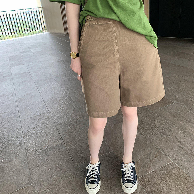 大码胖妹妹mm休闲中裤阔腿夏季薄款宽松显瘦五分裤200斤,女装/女士精品,大码裤装,淘宝优惠券,粉丝福利购,淘宝优惠卷