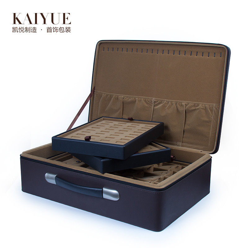 珠宝首饰托盘大珠宝箱子饰品收纳箱珠宝展便携式首饰箱展示收藏,饰品/流行首饰/时尚饰品新,首饰箱,淘宝优惠券,粉丝福利购,淘宝优惠卷