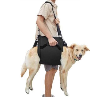 狗狗上下楼神器宠物辅助带 老年犬受伤犬上下楼梯车提拉带狗狗中R