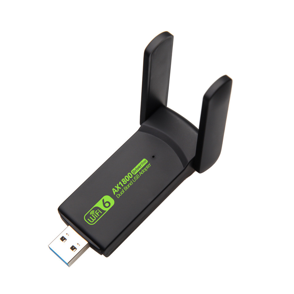 AX1800 免驱动网卡 Wifi6双频 千兆网卡 Dual Band Wireless USB