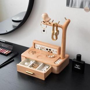 首饰收纳盒实木闺蜜送女生走心教师节女老师礼物实用礼品
