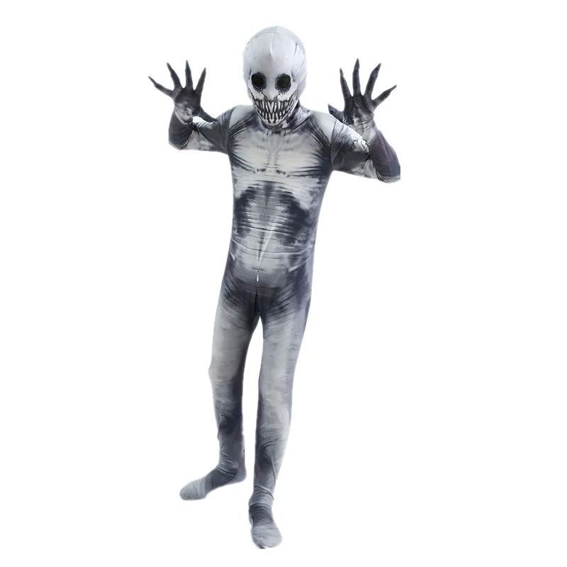 Halloween Ghost Skin Costume Grim Reaper Costume Scary Skele