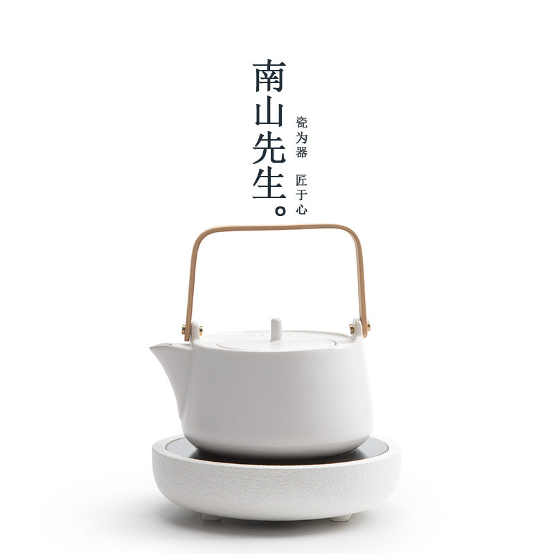 6JN 天机镜电陶炉家用煮茶器茶炉烧水壶陶瓷煮茶壶套装手