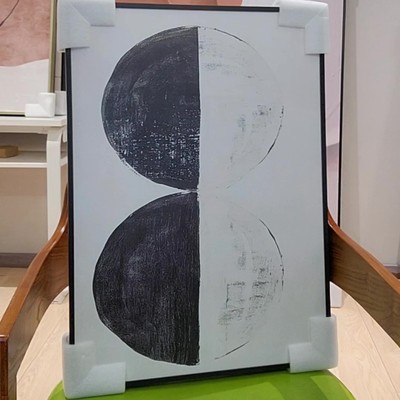 美式花卉高端餐厅装饰画大芬村油画客厅挂画肌理现代简约壁画