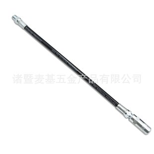 润滑黄油枪软管12英寸带黄油枪嘴油管接头30cm长油枪管润滑配件