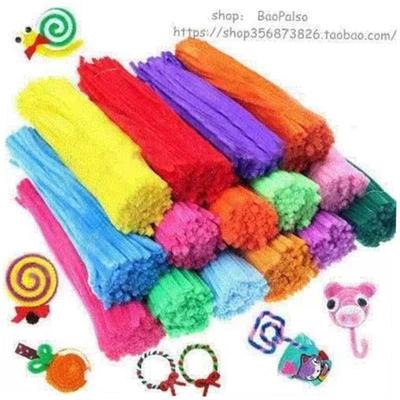 100pcs kindergarden diy chenille stems pipe cleaners