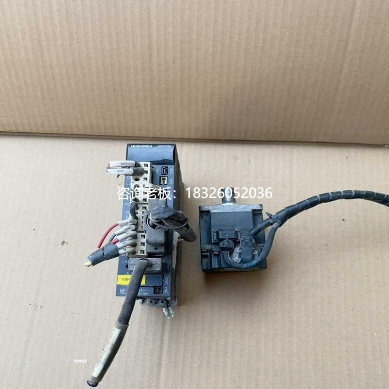 拍前询价询价~三菱驱动器/电机MR-J3-20A，HF-KP23，，实议价
