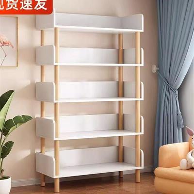 新疆西藏包邮简易书架落地置物架客厅家用儿童书柜子储物多层收纳