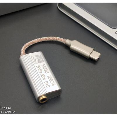Es9318手机到3.5解码Dac放大器线类型发烧Hifi适配器耳机Uv设备DsdAI