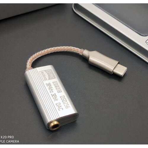 Es9318手机到3.5解码Dac放大器线类型发烧Hifi适配器耳机Uv设备DsdAI