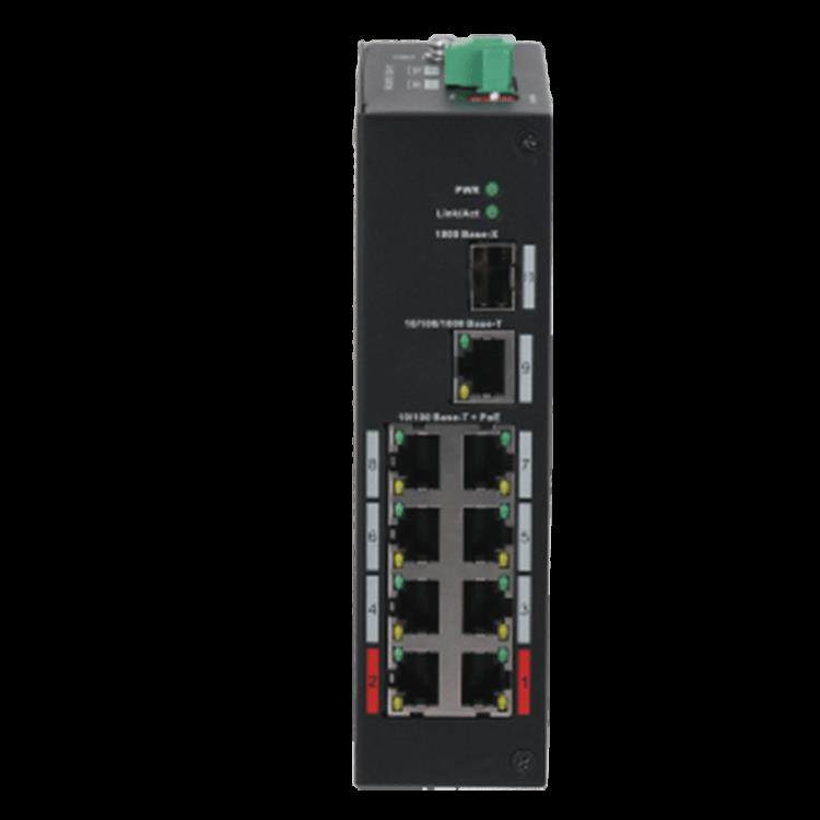 DH-PFS3110-8ET-96-V2大华英文8路交换机Switch with 8 Port PoE